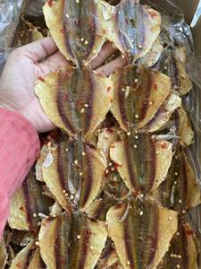 Dried Yellow Stripe Scad, <b>Marinated</b> Yellow Stripe Scad Dried Seasoned Yellowstripe Scad Trevally Roasted FROM VIETNAM - Product Image 6