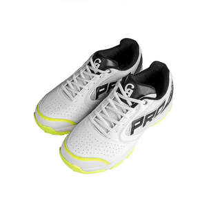 Zapatos de Cricket CA 15K LE Pro para Niños, Color Blanco/Lima, Forro de Goma para Uso Deportivo - Product Image 1