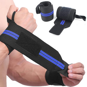 Muñequera transpirable para levantamiento de pesas y levantamiento de pesas Fácil ajuste de la mano Muñequeras deportivas - Product Image 6