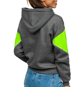 เสื้อสเวตเตอร์มีฮู้ดสำหรับผู้หญิงเสื้อสเวตเตอร์โอเวอร์ไซส์แบบพรีเมียมเสื้อฮู้ดผ้าฟลีซสำหรับผู้หญิง - Product Image 3