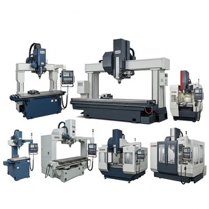 Fraiseuse à portique simple BT50 de haute précision, type pont, CNC, robuste, pour le travail des métaux industriels, grandes pièces, usine - Product Image 3