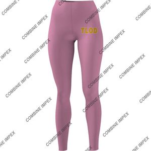 Mallas acanaladas sin costuras para mujer, mallas de entrenamiento de cintura alta, ropa deportiva elástica con Control de barriga, pantalones de gimnasio con logotipo personalizado OEM ODM - Product Image 4