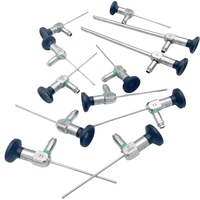 Instruments chirurgicaux vétérinaires médicaux en acier inoxydable compatibles Karl Storz, endoscope rigide ENT Shenda, 2,7 mm/4 mm 0/30/70 pour chien