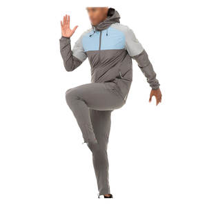 Veste coupe-vent respirante de haute qualité à séchage rapide, personnalisée avec un logo, en toile, pour la randonnée en plein air, décontractée, tendance, imperméable et coupe-vent - Product Image 2