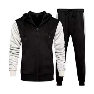 Chándal de invierno personalizable de alta calidad de fábrica directa para hombre Diseño cómodo impreso de talla grande - Product Image 3