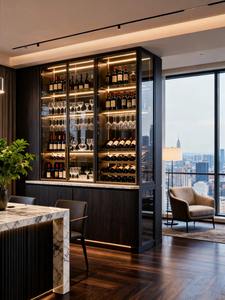 Muebles modulares de madera para cocina, armarios de cocina modernos, color negro, hechos a mano, diseño gratis, china - Product Image 4