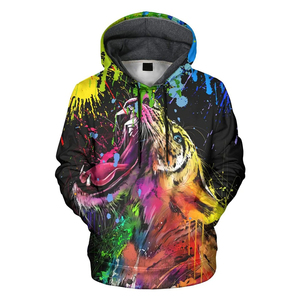 Sweat-shirt à capuche oversize en polyester délavé pour homme, style streetwear, sublimation, 100 % coton, vente en gros - Product Image 1