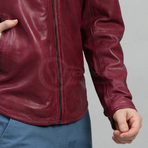 Vestes en cuir professionnelles personnalisées, créez votre propre modèle, nouvelles vestes en cuir respirantes pour hommes, fabriquées par des entreprises merveilleuses - Product Image 6