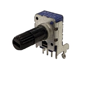 Potentiomètre vertical rotatif simple à double empilement avec interrupteur, résistance 5,1-500K, tolérance 20% - Product Image 1