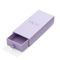 Boîte-cadeau de luxe à tiroir coulissant en carton rigide avec logo personnalisé et conception extractible pour emballage cadeau