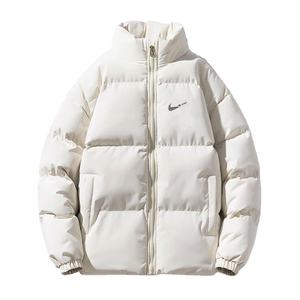 Chaqueta deportiva acolchada para hombre, abrigo de invierno cálido y grueso con cuello levantado y logotipo personalizado de plumón de pato, nueva condición - Product Image 1