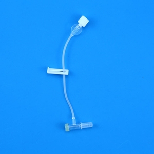 Reusable Stainless Steel T Port IV Extension <b>Tubing</b> Veterinary Use Micro Bore Set for Horse Dog Guinea Pig Injection Infusion - Product Image 1