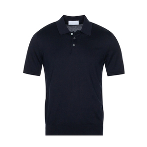 Camiseta de Alta Calidad, Gruesa, Transpirable, de Algodón y Poliéster, Camiseta Polo para Hombre, Manga Corta, Corte Ajustado, Camiseta de Algodón para Hombre - Product Image 1