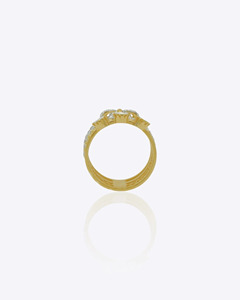 Elegant 9K Gold Natural Diamond Polki <b>Ring</b> for Women Vintage <b>Indian</b> Bridal Jewelry Handmade Wedding Engagement Anniversary Gift - Product Image 3