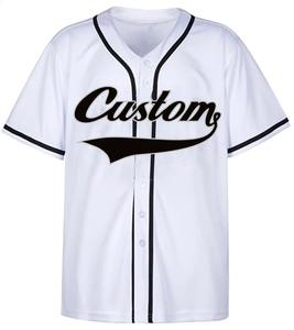 Últimos Conjuntos de Camisetas de Béisbol Sublimadas Personalizadas al por Mayor, Impresión Digital, Unisex, Malla Transpirable, Tallas Grandes - Product Image 4