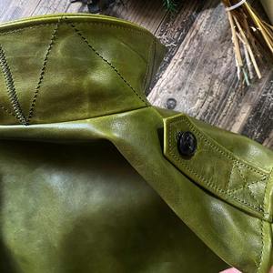 Autumn <b>Jacket</b> <b>Men</b> Fashion Office Casual <b>Mens</b> <b>Leather</b> <b>Jacket</b> Genuine Oalf Skin Multi Color <b>Men</b> s <b>Leather</b> <b>Jackets</b> - Product Image 6