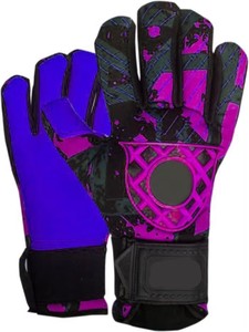 Gants professionnels de gardien de but coupe hybride avec logo personnalisé en latex de 4mm parfaits pour le football fabriqués au Pakistan - Product Image 5