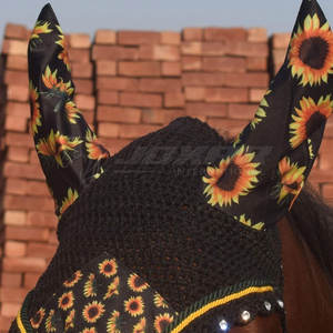 Bonnet d'oreille d'équitation en matériau souple avec conception de contrôle du bruit Bonnet d'oreille d'équitation avec logo personnalisé - Product Image 2