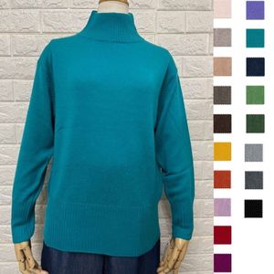 Modeste tricoté Premium Street Wear dames sport lâche fille vêtement Stock chandails - Product Image 6