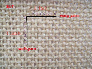 Tissu de sisal 8X7 500/500 - Product Image 6