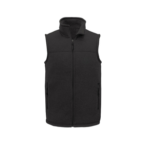 Gilet en molleton de toile décontracté pour hommes veste d'hiver légère et chaude pour l'automne vêtements d'extérieur gilet sans manches coupe-vent - Product Image 1