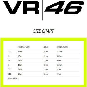 <b>POLO</b> for VR46 for VALENTINO ROSSI CORE Small 46 VRMPO325704 Breathable Motorcycle Auto Racing Sportswear Short XL Motocross - Product Image 3