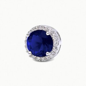 Shama Gems Jewels 925 <b>Sterling</b> <b>Silver</b> Luxury <b>Stud</b> <b>Earrings</b> for Women Moissanite Gold Plated Third Party Certified for - Product Image 1