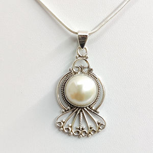 จี้มุก5.1กรัมเครื่องประดับที่สง่างามสำหรับผู้หญิงเสน่ห์ที่มีคุณภาพพรีเมี่ยมสำหรับเครื่องประดับแฟชั่น - Product Image 1