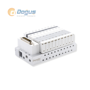 ชิ้นส่วนนิวแมติก PV2T M5 วาล์วมัลติพินแบบปิดปกติ 2x3/2 - Product Image 1