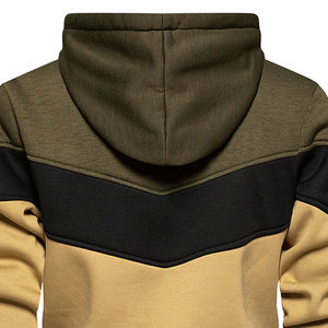 Sudaderas con capucha bordadas con estampado de diseñador para hombre al por mayor sudaderas de invierno de algodón 100% colores personalizados sólidos con capucha teñida lisa - Product Image 5