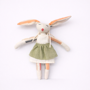 Muñeca de Conejo de Peluche Suave para Niñas, Rellena de Algodón PP y Peluche Súper Suave para Proyectos DIY y ODM - Product Image 1