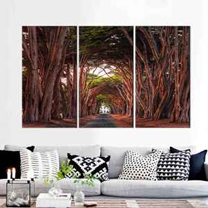 ภาพพิมพ์บนผ้าใบต้นไม้ในเทพนิยายอันงดงาม - การตกแต่งภูมิทัศน์แบบส่วนตัว,3P:ห่อหุ้มอย่างดี - Product Image 1