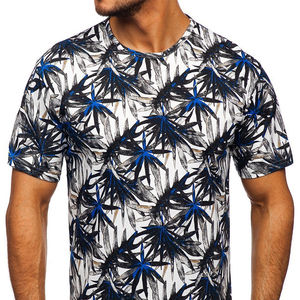 Las camisetas transpirables más vendidas de la impresión de la sublimación de los hombres Camiseta vendida caliente de la sublimación para los hombres en servicio barato del OEM del precio - Product Image 2