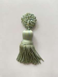 Wholesale DIY Handmade Craft Accessories <b>Tassel</b> Charms in Metallic Polyester with Loop for Home Furniture Decoration <b>Key</b> <b>Tassel</b> - Product Image 3