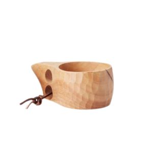 Tasse en bois écologique avec poignée | Tasse traditionnelle Kuksa pour thé ou café - Product Image 5