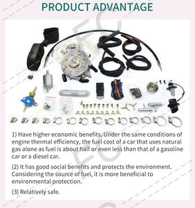 Kit Konversi Injeksi Langsung Gas CNG Single Point FC Automobile 3rd, Saklar LPG CNG untuk Kit Konversi CNG Mobil - Product Image 3