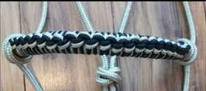 Cowboy Nylon Ridding Horse Halter Style selle anglaise confortable avec sangle réglable et muserolle tressée - Product Image 2