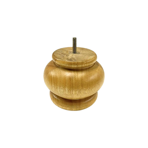 Fabricant du Vietnam Prix d'usine direct Pieds de meubles en bois durables et élégants fabriqués à la main pour canapés et tables de salle à manger - Product Image 2