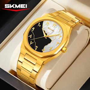 Montre de luxe avec logo personnalisé, montre à quartz pour homme, verre de haute qualité, acier inoxydable, montre étanche, vente en gros d'usine - Product Image 1