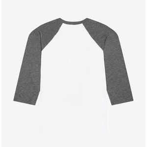 Unisex Raglan 3/4 Sleeve Classic <b>Baseball</b> <b>Tee</b> Perfect Blank for Screen Printing Breathable 3/4 Sleeve <b>Baseball</b> Tri-Blend <b>Tee</b> - Product Image 2