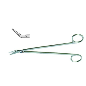 Ciseaux GOLDMAN-FOX Super Cut 13 cm Instruments chirurgicaux dentaires incurvés en acier inoxydable - Product Image 2