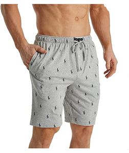 Hommes de Sous-Vêtements En Jersey Shorts de Nuit 100% Coton Importé Cordon fermeture Lavage À froid Léger jersey Logo imprimer Beaucoup - Product Image 1