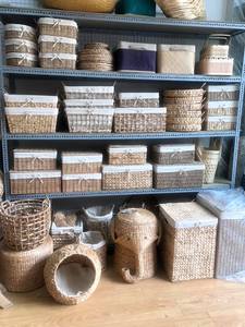 Best Price Supplier for Customized Shape and Color Home Trend Water Hyacinth <b>Tray</b> <b>Basket</b> High Quality for Exporting - Product Image 2