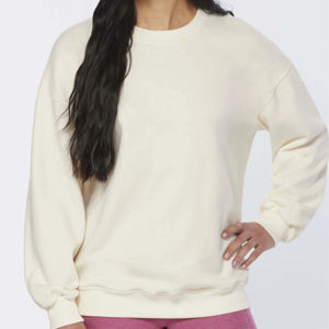 Meilleure qualité pull décontracté pour femmes ample à capuche respirant tricoté hiver unisexe coupe ajustée - Product Image 2