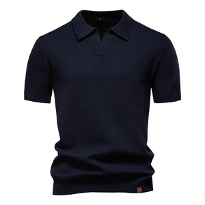 Custom Fit <b>Polo</b> <b>Shirts</b> <b>Men's</b> Summer Breathable <b>Polo</b> <b>Shirt</b> Short Sleeve Solid Color Casual <b>Shirts</b> <b>Men</b> Lightweight Stretch <b>Polo</b> - Product Image 3