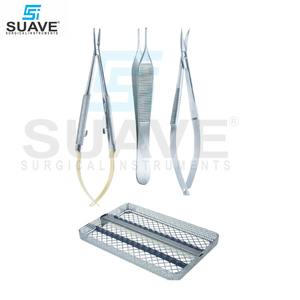 Juego de cataratas Instrumentos de cirugía ocular Juego de instrumentos microquirúrgicos oftálmicos de SUAVE SURGICAL INSTRUMENTS - Product Image 6