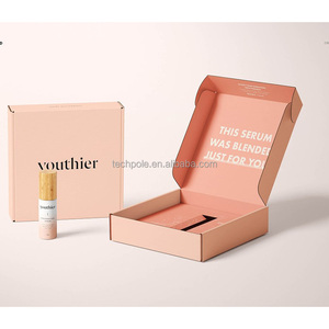 Kotak Pengiriman Hadiah Premium Kelas Atas dengan Tutup, Kemasan Produk Khusus Daur Ulang untuk Kosmetik, Kotak Kertas - Product Image 1