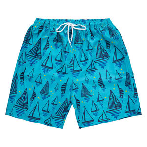 Pantalones cortos transpirables de verano 2023 para hombre, pantalones cortos de playa informales con logotipo gráfico impreso personalizado - Product Image 2