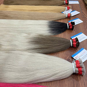 2025 meilleure vente Premium vietnamien droite Ombre en vrac Extensions de cheveux 100% cheveux humains vierges bruts cheveux non transformés - Product Image 3