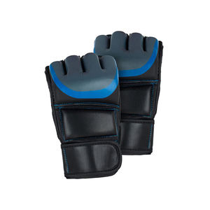 Gants de boxe MMA en cuir PU à demi-doigts, best-sellers, pour le sac de frappe, la lutte UFC, l'entraînement au grappling, tailles 8oz et 12oz - Product Image 4